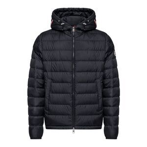 Moncler Men Vermeille Short Down Jacket With Hood